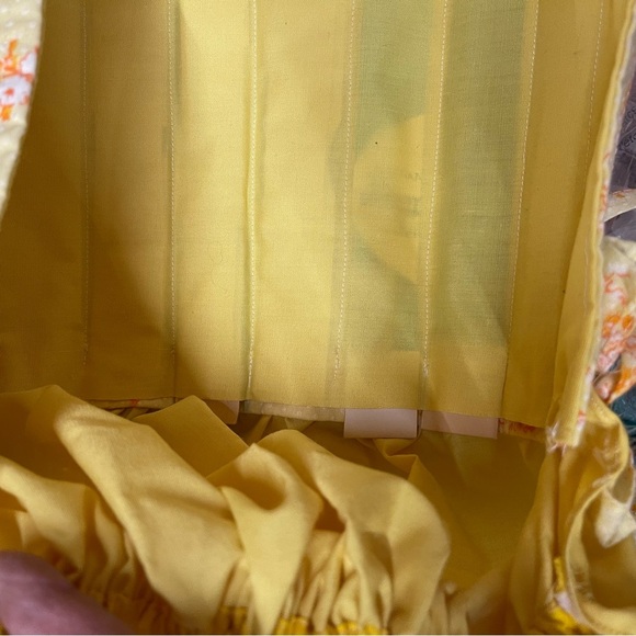 Vintage Handmade Prairie Bonnet OSFM Adult Sun Hat Civil War Reenactment Costume - Picture 7 of 7